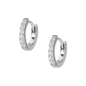 Huggie Hoops - 7 mm Creoler Ringar i kirurgiskt stål