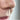 Septumpiercing med smal silvrig ring