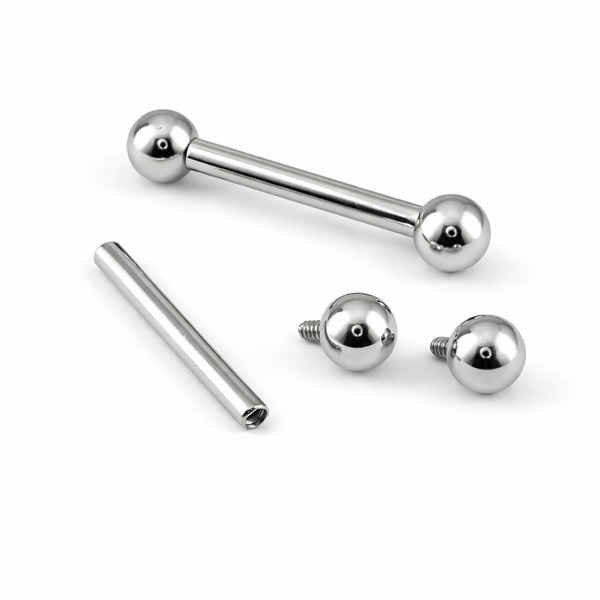 Barbell - Invändigt gängad rak stav till piercing