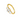 Ring till piercing med klickfunktion i guld med vita kristaller