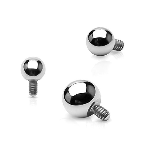 1.2 mm kula till piercing i nickelfritt titan