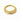 Ring till piercing med klickfunktion i guld med bred design och små kristaller