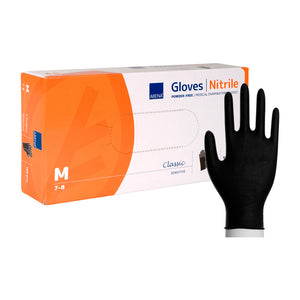 Nitrilhandskar - Abena classic sensitive - Puderfria och latexfria handskar lämpliga för tatuering och piercing
