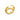 Hjärtformad ring i guld med blank finish 