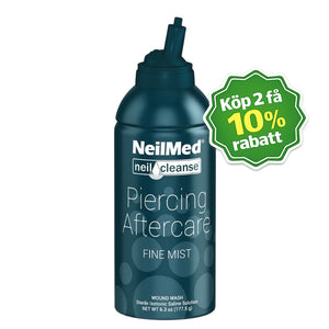 NeilMed piercing aftercare spray - Eftervårdsprodukt - Steril saltlösning
